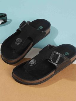 Mochi - Men Black Sandals