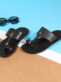 Mochi - Men Brown Sandals