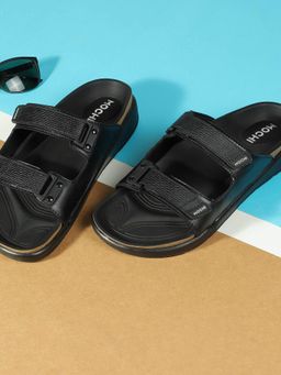 Mochi - Men Black Sandals