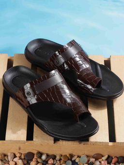 Metro - Men Brown Sandals