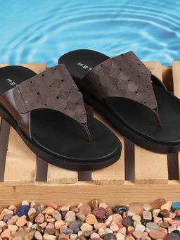 Metro - Men Brown Sandals