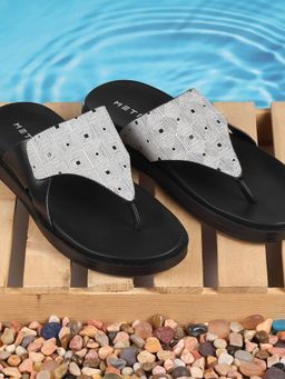 Metro - Men White Sandals