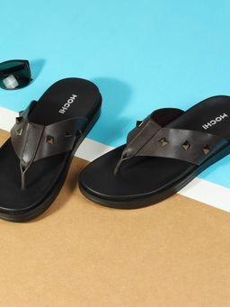 Mochi - Men Brown Flipflops