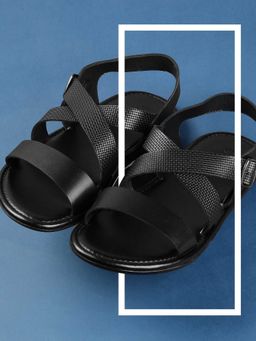 Mochi - Men Black Sandals