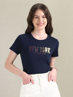 U.S. POLO ASSN. - Pure Cotton Brand Print T-Shirt