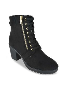 ROCIA - Regal By Regal Navy Blue Women Solid Lace Up Boots