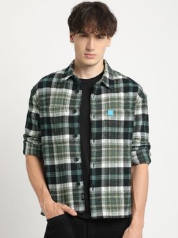 The Bear House - Men's Multi-Coloured Checked Shirt