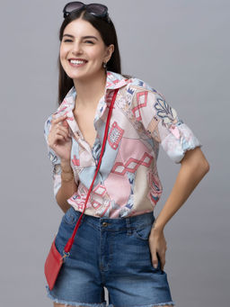 PURYS - Multi Color Casual Linen Shirt