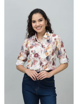 PURYS - Multi Color Casual Linen Shirt