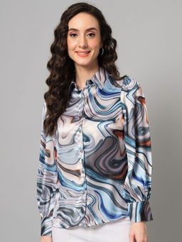 PURYS - Multi Color Satin Shirts