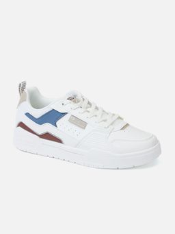 Xtep - Colourblock Skatebaording White Shoes for Men
