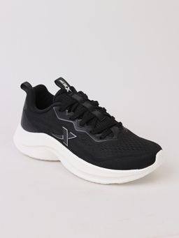 Xtep - Textile Coated Black Running Shoes for women