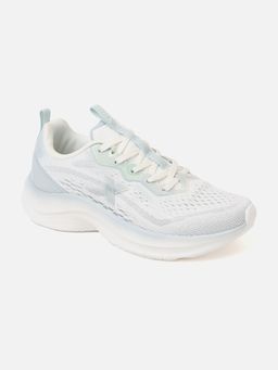 Xtep - Fabric Upper White Running Shoes for women