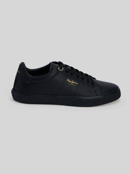 Pepe Jeans - Black Low-Cut Anti-Skid Cupsole Sneakers