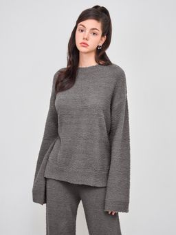 Cider - Knit Round Neckline Sweater