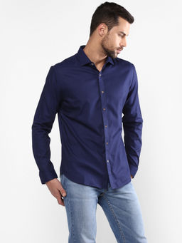 Levi's - Men Blue Slim Fit Casual Shirt