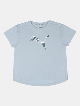 Puma - Modern Sports Girls Blue T-shirt
