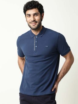 Rare Rabbit - Salis Blue Polo T-shirts