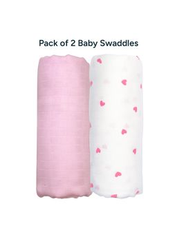 NINTARA BABY - Multi-Color Extra-Large Swaddle (Pack of 2)