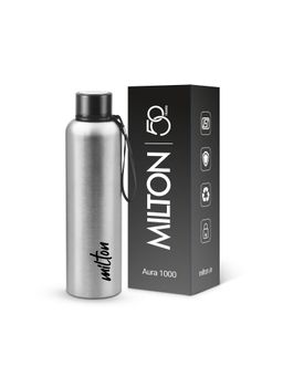 Milton - Aura 1000 Thermosteel Water Bottle -Silver