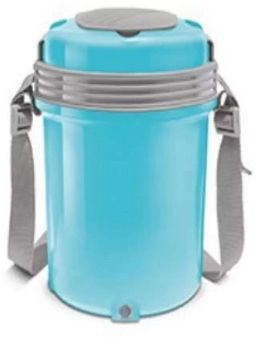 Milton - Electron Electric Insulated Stainless Steel Tiffin Box4 -Blue