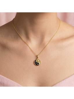Nishani - Women Sterling Silver Yin Yang Pendant