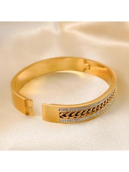 Salty - Women Stainless Steel White Stones Bracelet