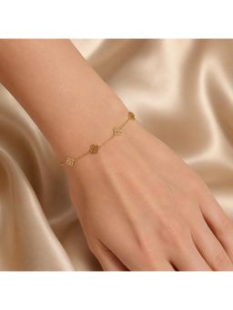 Salty - Women Stainless Steel Gold Statement Bracelet