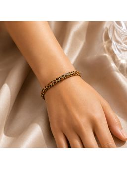 Salty - Women Stainless Steel Gold Statement Bracelet