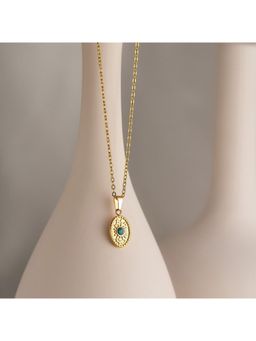 Salty - Women Stainless Steel Blue Stones Necklace