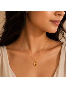 Salty - Women Stainless Steel Gold Statement Necklace