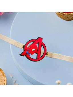 ISHKAARA - Avengers Superhero Plastic Rakhi Adjustable Cartoon Rakhi