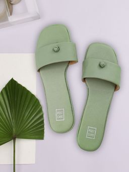 Postcard - Solid Green Flats
