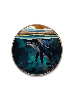 The Artment - The Deep End Canvas (matte Finish)- Blue