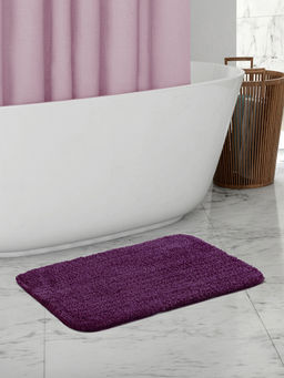 OBSESSIONS - Purple Super Absorbent Anti Skid Bath Mat
