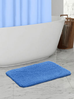 OBSESSIONS - Blue Super Absorbent Anti Skid Bath Mat