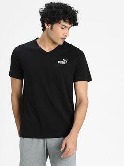Puma - Essentials Men Black T-Shirt