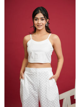 KAKOI - Casper White Soldi CROP Top