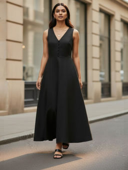 Notch Above - Black Rory Classic Dress