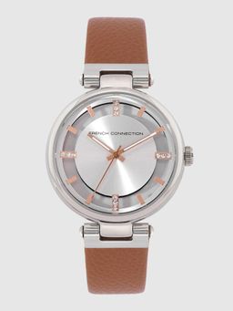 French Connection - Analog Silver Dial Women's Watch - FC148T