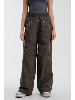 Bonkers Corner - Brown Deconstructed Loose Pant