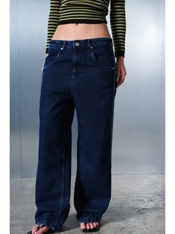 Bonkers Corner - Ridge Line Blue Straight Fit Jeans