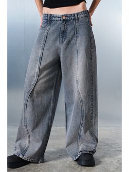 Bonkers Corner - Grey Rusted Wash Jeans