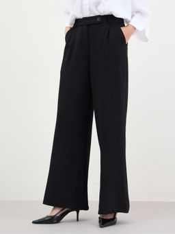 Styli - Women Basic Full Length Wide Leg Pant