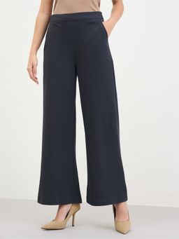 Styli - Women Grey Wide Leg Full Length Pant