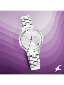 Fastrack - Stunners 3.0 6267SM01 Silver Dial Analog Watch for Women