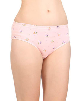 Bodycare - 100% Cotton Printed Briefs Multi-Color (Pack Of 6)