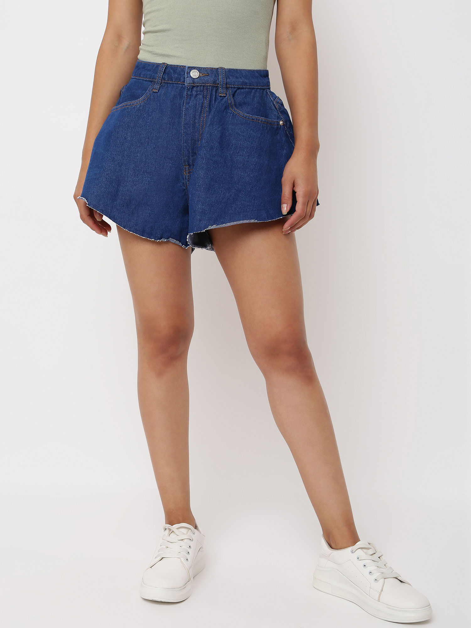 Floaty Denim Shorts 