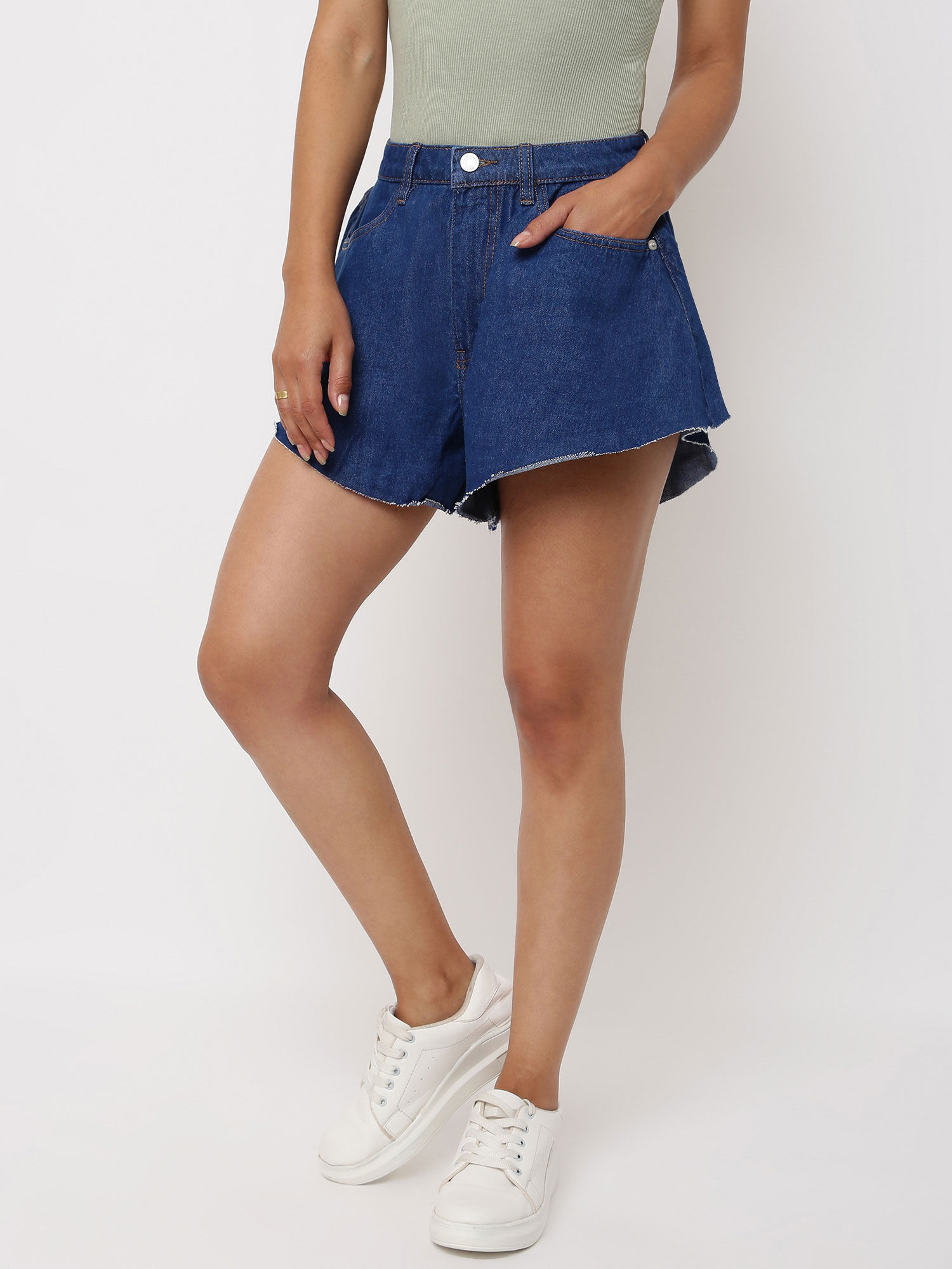 Floaty Denim Shorts 