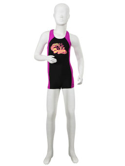 Speedo - Girls Black Swimsuit